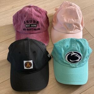 Bundle of Four Baseball Caps, great condition